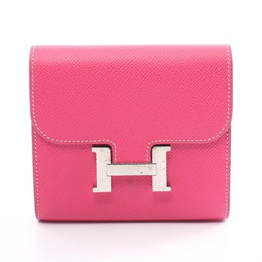 HERMES コーラルピンク 二つ折り財布 HERMES コーラルピンク 二つ折り財布 エルメス 二つ折り財布