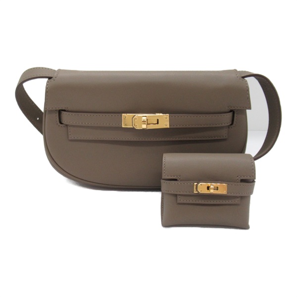 エルメス(HERMES)エルメス ケリームーブ エトゥープ ショルダーバッグ  