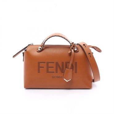 FENDI ブラウン ミディアム　バイザウェイ FENDI フェンディ ズッカ バイザウェイ ミディアム ハンドバッグ