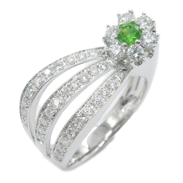 ジュエリー(JEWELRY)ジュエリー デマントイドガーネット ダイヤモンド  