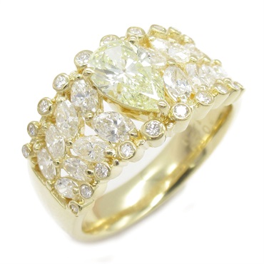 ジュエリー(JEWELRY)ジュエリー ライトイエローダイヤモンド リング