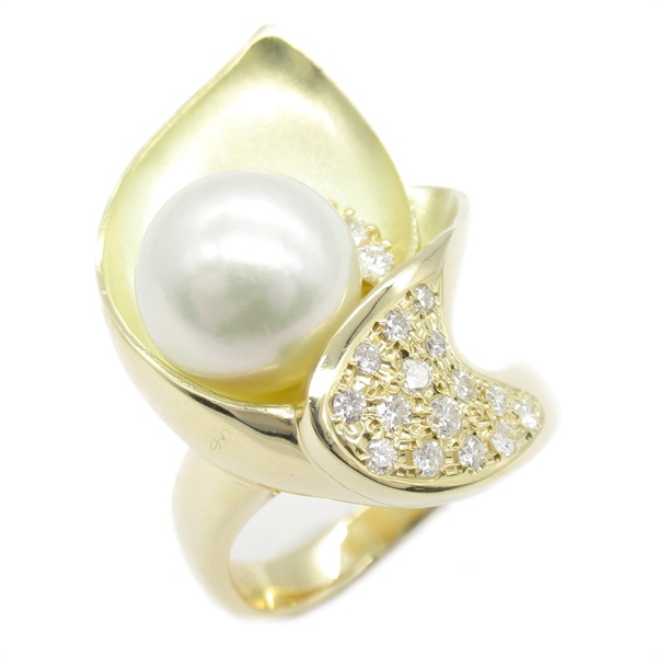 ジュエリー(JEWELRY)ジュエリー アコヤパール ダイヤモンド リング  