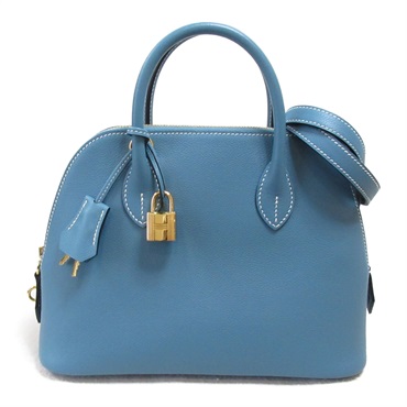 エルメス(HERMES)エルメス ボリード25 1923 ヴェルソ ニューブルー