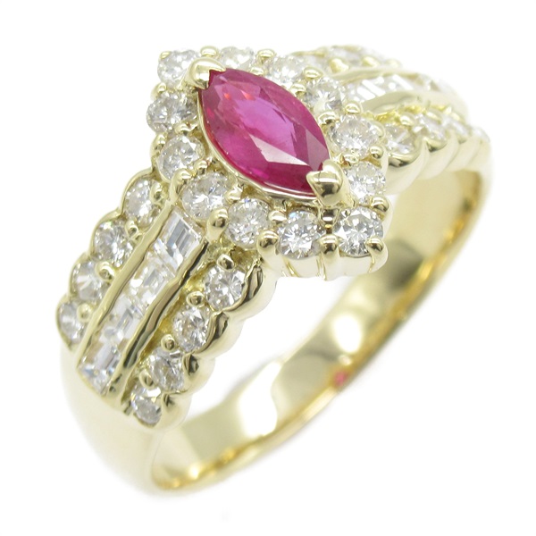 ジュエリー(JEWELRY)ジュエリー ルビー ダイヤモンド リング リング 