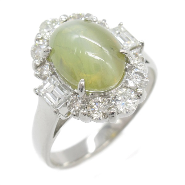 ジュエリー(JEWELRY)ジュエリー キャッツアイ ダイヤモンド リング