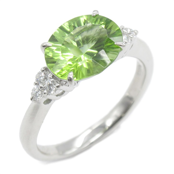 ジュエリー(JEWELRY)ジュエリー ペリドット ダイヤモンド リング  