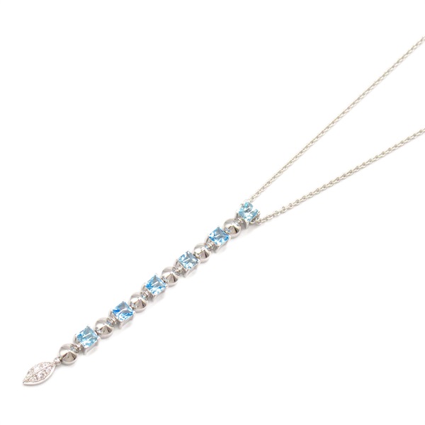 ブルガリ(BVLGARI)ブルガリ ルチアネックレス ブルートパーズ 