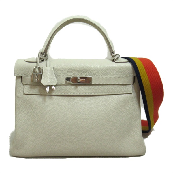 エルメス(HERMES)エルメス ケリーアマゾン32 クレ 内縫い ハンドバッグ 