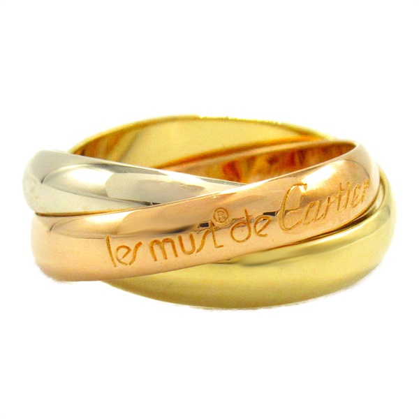 Murt de Cartier トリニティゴールドリング カルティエ/マスト ドゥ カルティエ/トリニティリング/Cartier
