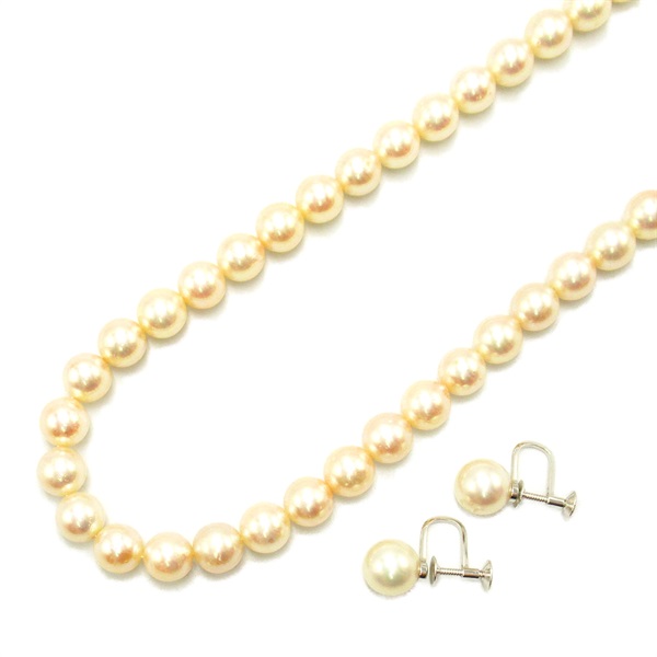 タサキ(TASAKI)タサキ パール ネックレス&イヤリング セット その他 
