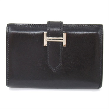 エルメス(HERMES)エルメス ベアンカードケース ブラック カードケース