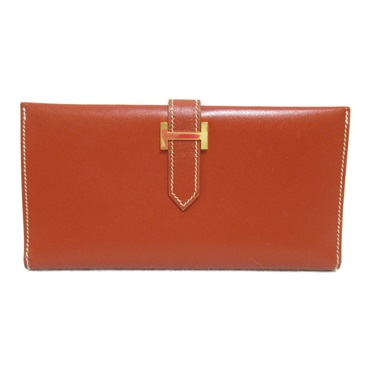 エルメス(HERMES)エルメス ベアンクラシック 二つ折り長財布 二