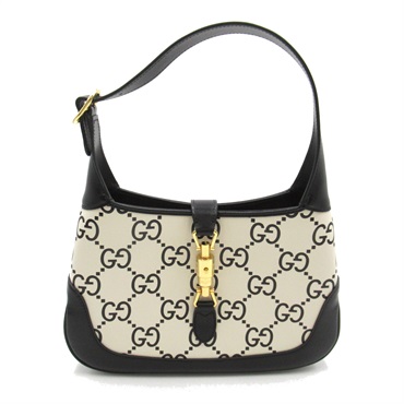 GUCCI グッチ ショルダーバッグ　ジャッキーバッグ【金具ヒビあり】 中古・古着通販】GUCCI (グッチ) ジャッキー1961 ベージュ