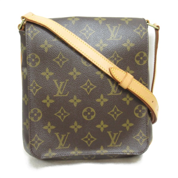 【美品】ルイヴィトン　Ｍ51387　ミュゼットサルサ　モノグラム　LV　ブラウン LOUIS VUITTON ルイヴィトン モノグラム ミュゼット サルサ ロング