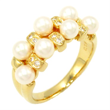 特価K18 タサキ　ベビーパールリング　メレダイヤ付き　13号 楽天市場】【ポイント5倍☆10/24 20時〜】タサキ ベビーパール