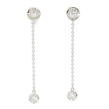 ティファニー(TIFFANY＆CO)ティファニー バイザヤード ドロップ ダイヤ