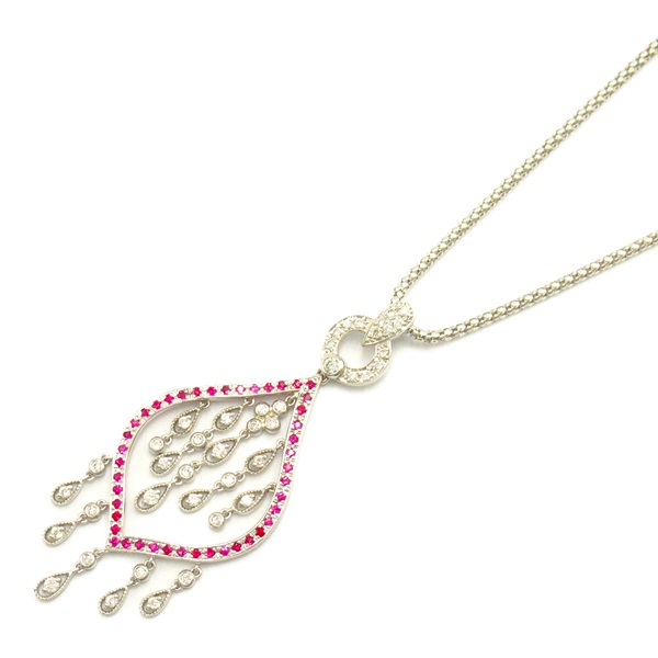 ジュエリー(JEWELRY)ジュエリー ルビー ダイヤ ネックレス ネックレス  