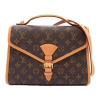 本物 ルイヴィトン LOUIS VUITTON LV ベルエア モノグラム 2WAY ショルダーバッグ ハンドバッグ ブラウン M51122 ビトン バッグ 中古 LOUIS VUITTON - 本物 ルイヴィトン LOUIS VUITTON LV ベルエア
