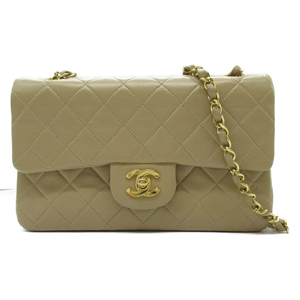 シャネル CHANEL マトラッセ Wフラップ ショルダーバッグ バッグ レザー レディース ブラウン系 / グリーン系 A01112 【中古】 シャネル(CHANEL)シャネル マトラッセ ダブルフラップチェーン