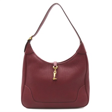 HERMES エルメス トリム ショルダーバッグ ボルドー エルメス(HERMES)エルメス トリム2 31 ショルダーバッグ バッグ