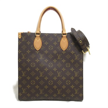 Louis Vuitton トートバッグ ブラウン ルイ・ヴィトン(LOUIS VUITTON)ルイ・ヴィトン サック・プラPM トート
