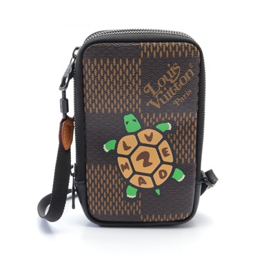 LOUIS VUITTON (ルイヴィトン) ×NIGO ダブル フォンポーチ ルイ・ヴィトン(LOUIS VUITTON)ルイ・ヴィトン LOUIS VUITTON × NIGO