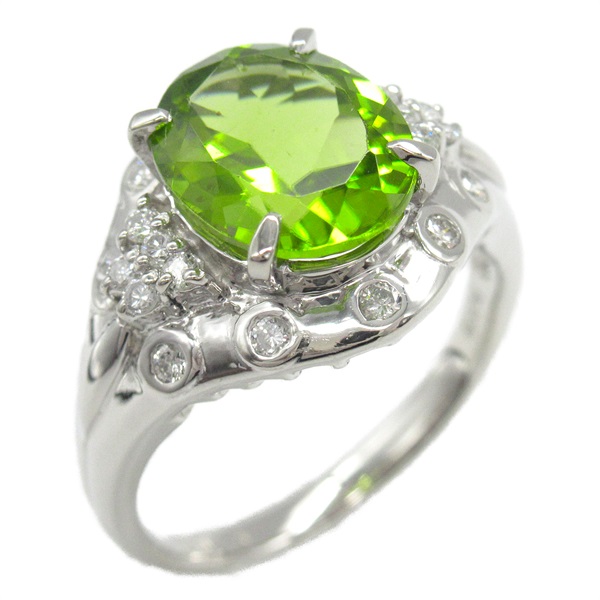 ジュエリー(JEWELRY)ジュエリー ペリドット ダイヤモンド リング  