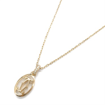 美品　Cartier　カルティエ ダイヤ ロゴチャーム　ネックレス 楽天市場】カルティエ ネックレス チャーム（チャーム