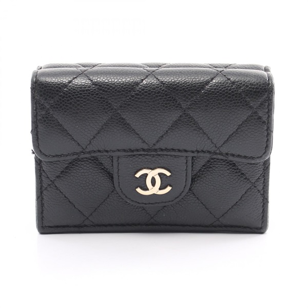 シャネル(CHANEL)シャネル マトラッセ 三つ折り財布 財布