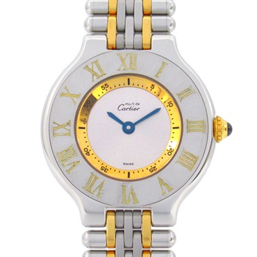 カルティエ(CARTIER)カルティエ マスト21 SM 腕時計 時計 メンズ