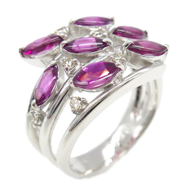 ジュエリー(JEWELRY)ジュエリー アメジスト ダイヤモンド リング  