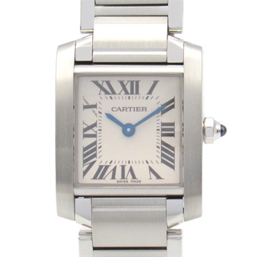 カルティエ タンクフランセーズSM 腕時計 時計 レディース W51008Q3