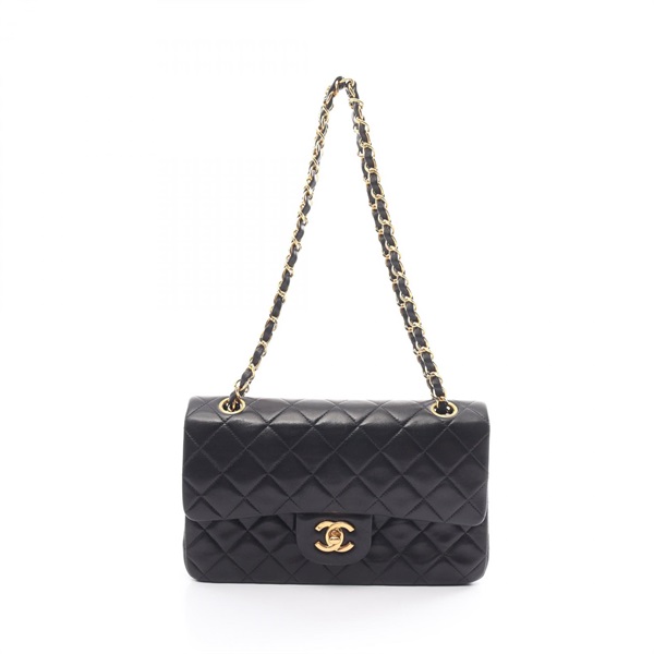 シャネル(CHANEL)シャネル マトラッセ Wフラップ ショルダーバッグ