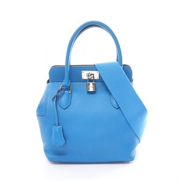 HERMES エルメス バッグ 美品！！袋 箱 あり エルメス(HERMES)エルメス ツールボックス20 ブルーイドラ
