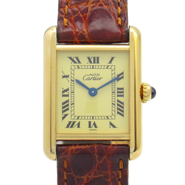 カルティエ(CARTIER)カルティエ マストタンク ヴェルメイユ SM 腕時計 