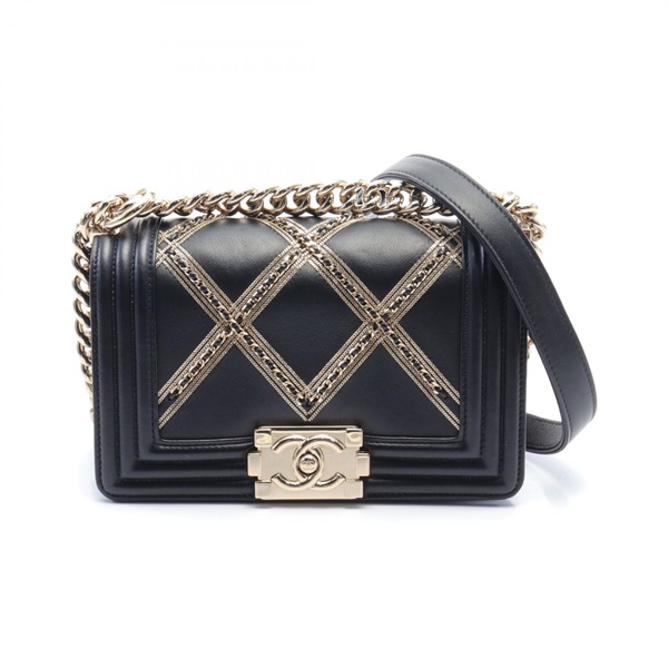 シャネル(CHANEL)シャネル ボーイシャネル マトラッセ ショルダー 
