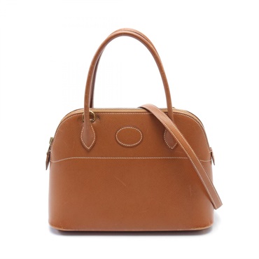 エルメス(HERMES)エルメス ボリード27 ゴールド ハンドバッグ バッグ