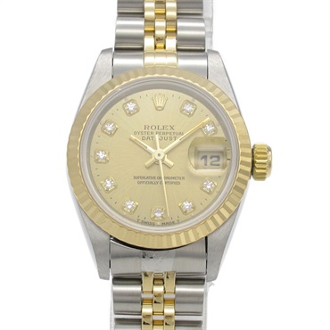 ロレックス デイトジャスト10Pダイヤ W番 腕時計 ウォッチ 腕時計 時計 レディース 69173G