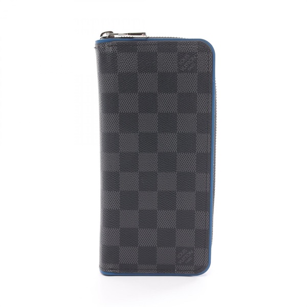 LOUIS VUITTON◇ジッピー・ウォレット・ヴェルティカル_エピ_NVY