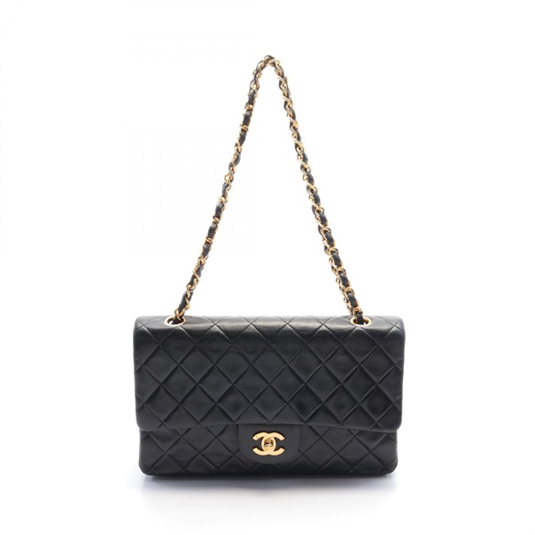 シャネル(CHANEL)シャネル マトラッセ Wフラップ ショルダーバッグ  