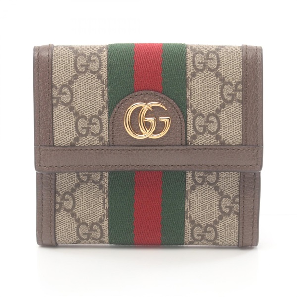 グッチ(GUCCI)グッチ オフィディア GG フレンチフラップウォレット 