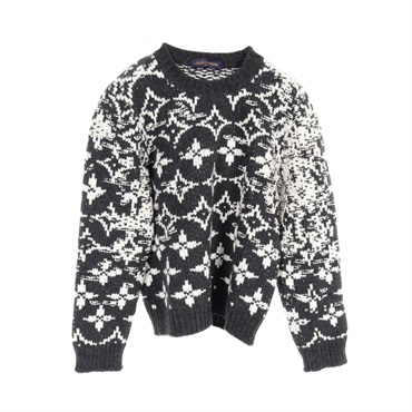 (美品)ルイヴィトン ダブルジップニットジャケット　サイズ52 送料込*ファレル×NIGO*ジップニットブルゾン/カウチン (Louis