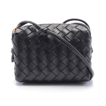 【お値下げ中】BOTTEGA VENETA ミニカメラバッグ ブラック ブラックミニ イントレチャート カメラバッグ| Bottega Veneta® 日本
