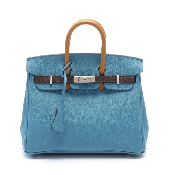 エルメス(HERMES)エルメス バーキン25 トリコロール ハンドバッグ 