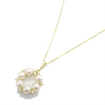 ミキモト(MIKIMOTO)ミキモト パールダイヤ ネックレス ネックレス