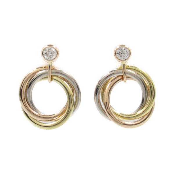 カルティエ トリニティ ダイヤ ピアス ピアス ジュエリー レディース B8043200