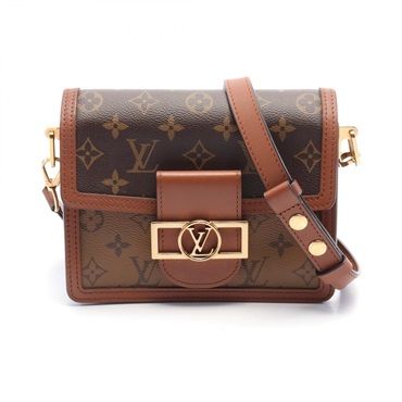 限界値段✨美品✨LOUIS VUITTON ドーフィーヌiPhone12 ドーフィーヌ ルイヴィトン ショルダーバッグ M47149 ソフト GM