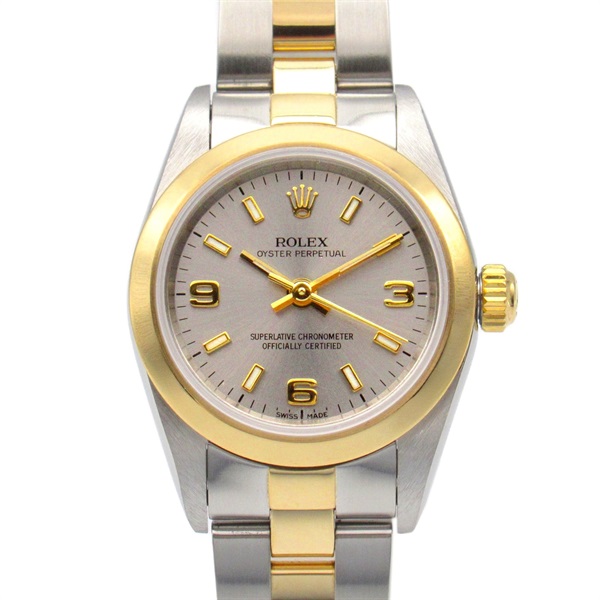 Rolex oyster perpetual オイスターパーペチュアル レディース