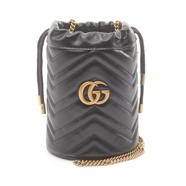 グッチ(GUCCI)グッチ GGマーモント ミニ バケット バッグ