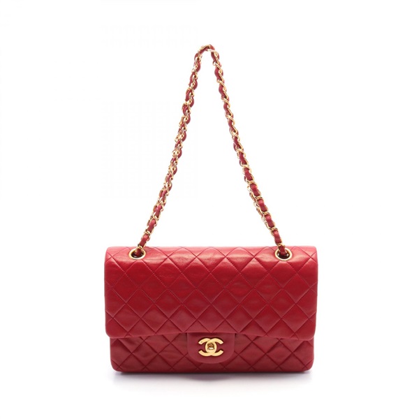 シャネル(CHANEL)シャネル マトラッセ Wフラップ ショルダーバッグ